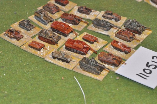 6mm ww2 german 20 bases - /,