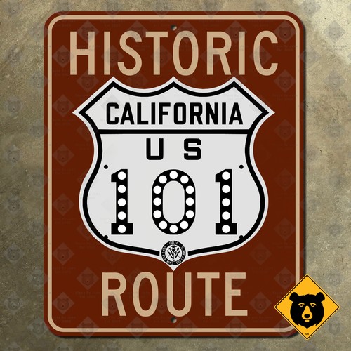 California historic route - route, us