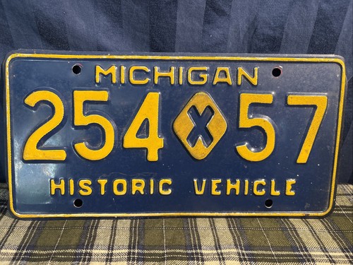 Michigan historic vehicle - historic,