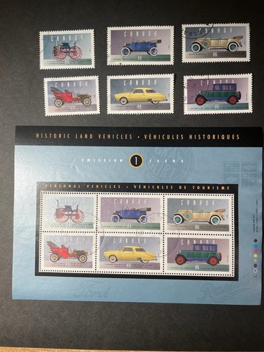 Stamps canada used historic - canada,