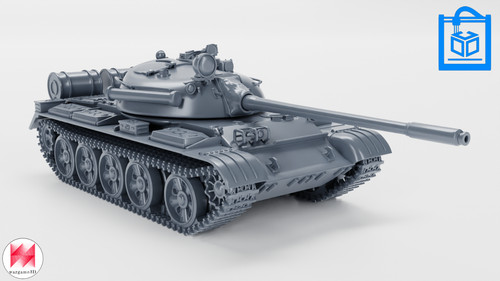55a wargaming vehicle 3d - t-55a,