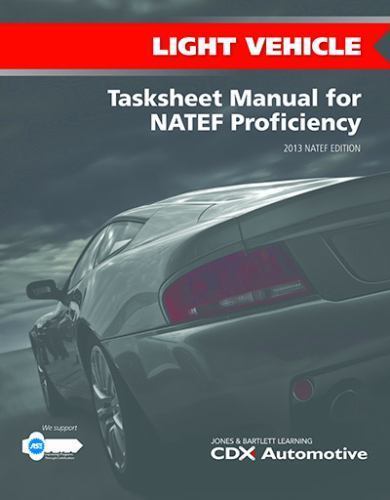 Light vehicle tasksheet manual - light,