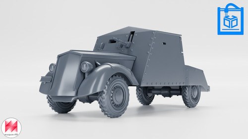 Beaverette armoured car - beaverette,