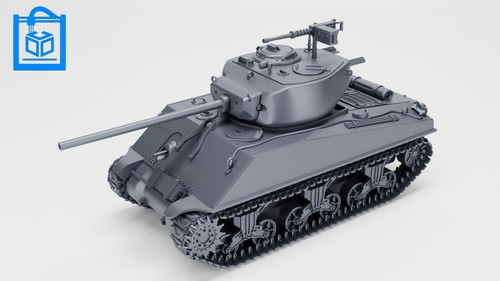 Sherman jumbo with 76mm - jumbo,