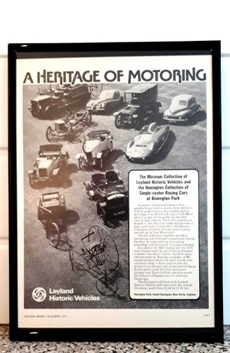 Framed original classic car - original,