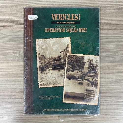 Vehicles supplement for - -, a