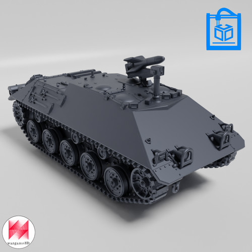 Raketenjagdpanzer vehicle - raketenjagdpanzer, 1