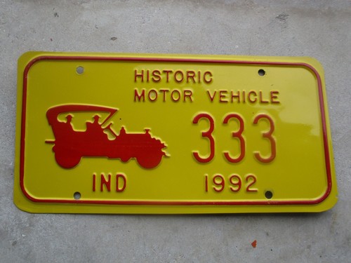 Indiana 1992 historic vehicle - 1992,