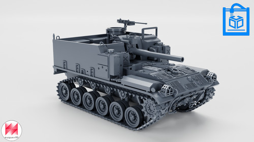 M44 155mm sph wargaming - sph,
