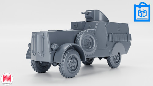 Lp4 bandicoot armoured car - armoured,